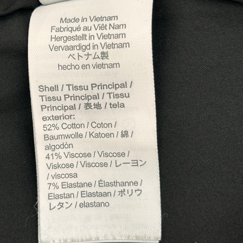 J.Crew Black No. 2 Pencil skirt in bi-stretch cotton blend Size 8 Knee Length - Picture 10 of 12